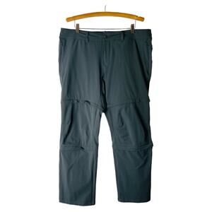 REI grey activewear hiking outdoor camping convertible pants 16W